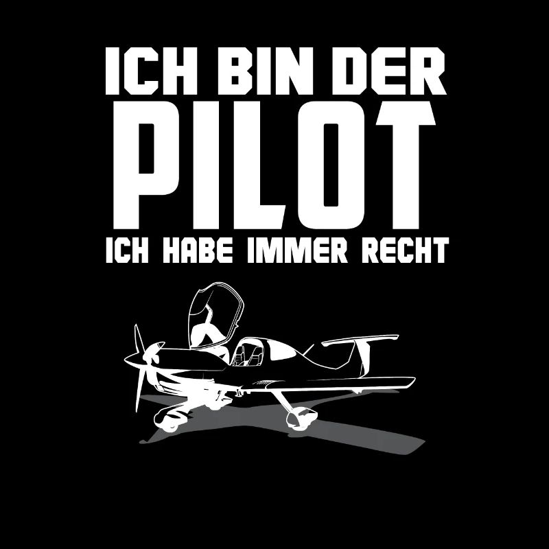 Ich bin der Pilot, ich habe immer Recht