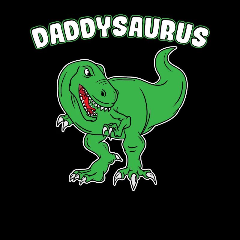 Dinosaurier Dino T-Rex Papa Vater Papi Geschenk