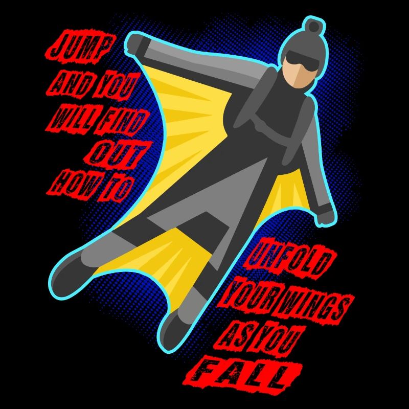 Base Jumping Fallschirm Springen Geschenk