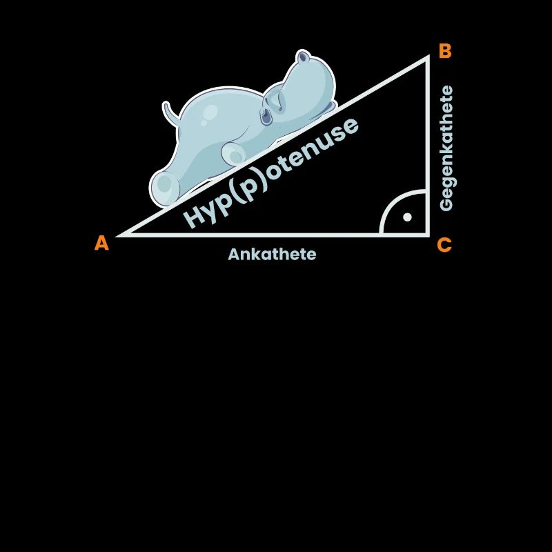 Lehrer Mathematiklehrer Lustig Geschenk Hypotenuse