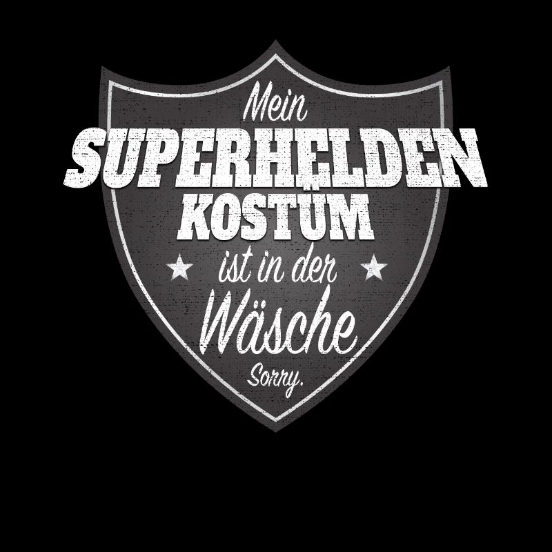 Costume de super-héros est à la lessive Carnaval Cologne