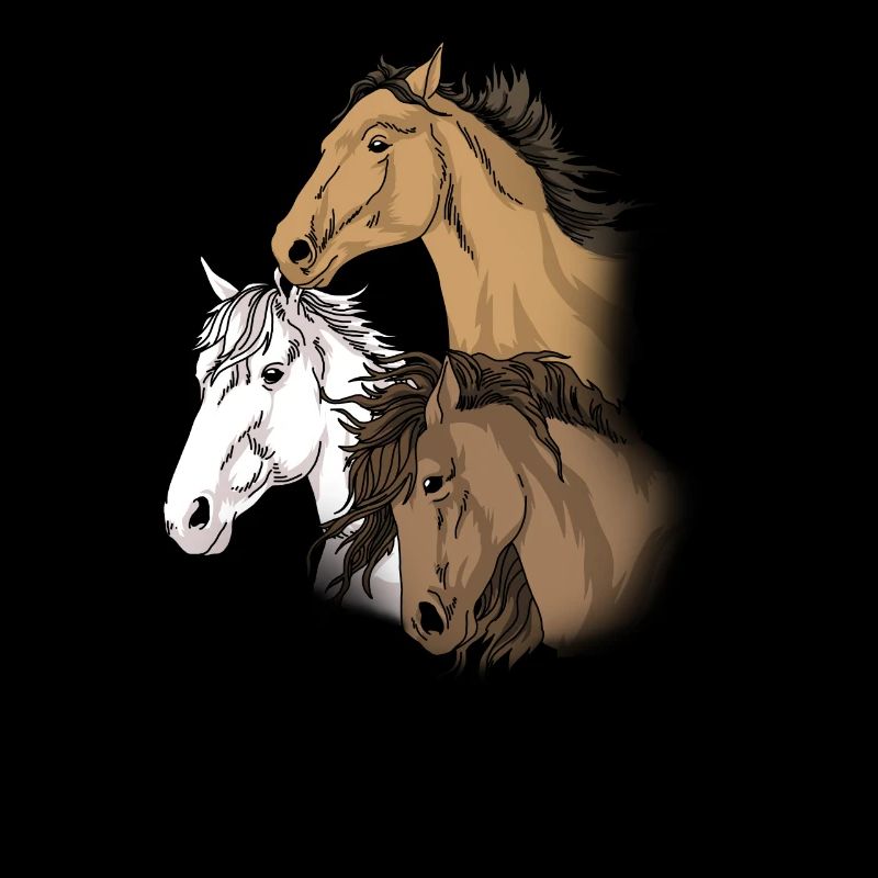 Pferdesticker Pferd Geschenk Mädchen Pferde Reiten