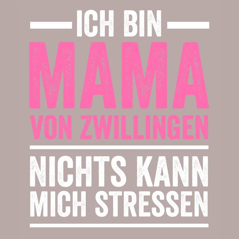 Zwillinge Mutter Mama Muttertag