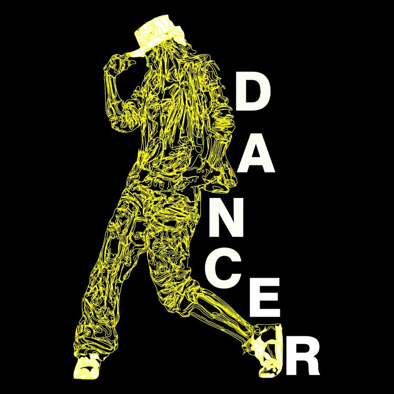 Dancer dancing music saying dancer gift