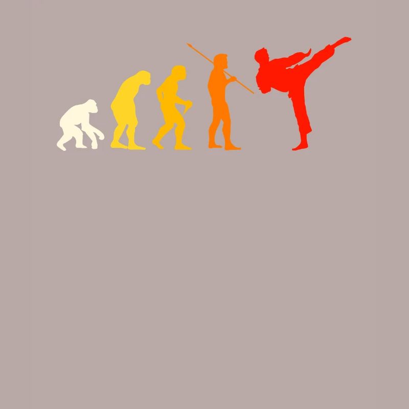Karate Evolution T-Shirt Gift Judo