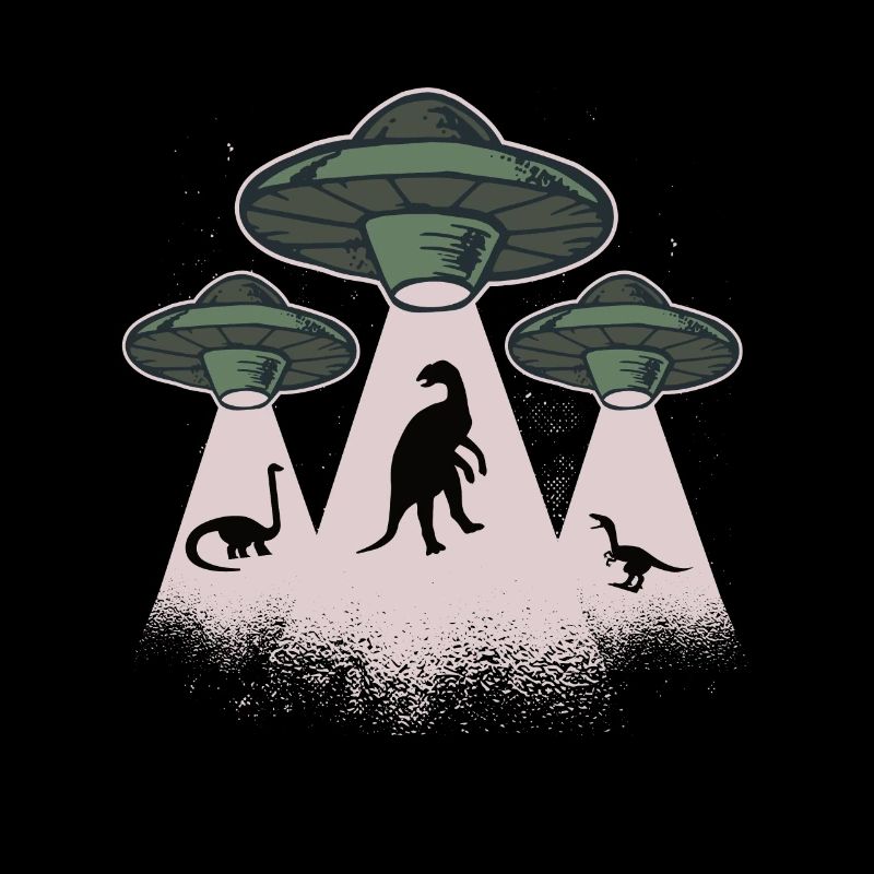 Cadeau de l'espace extraterrestre T-Rex Dino Ufo