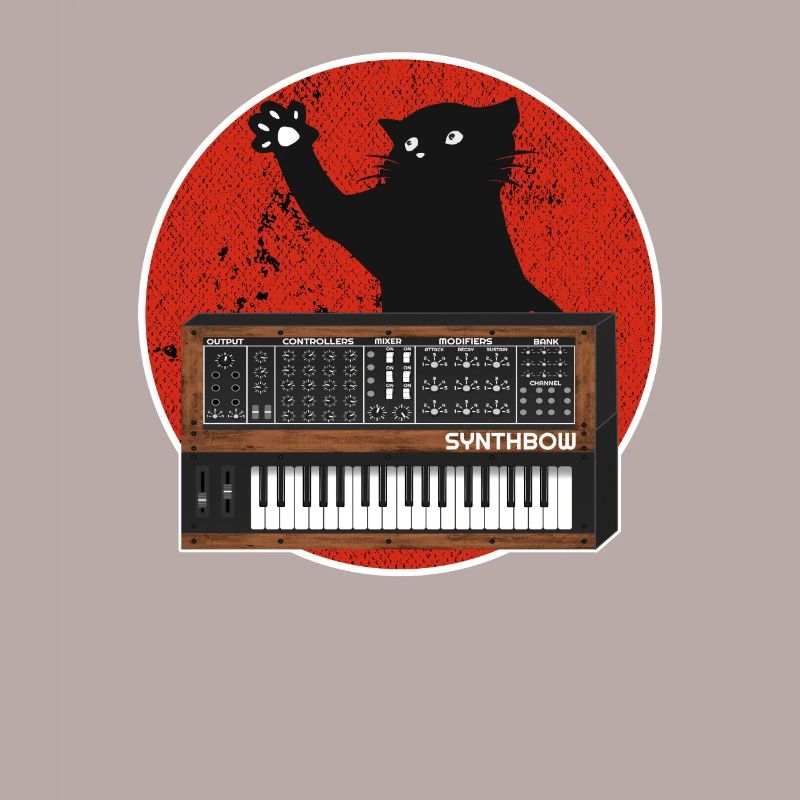 Synthesizer Retro Synth ADSR Analog Modular Katze