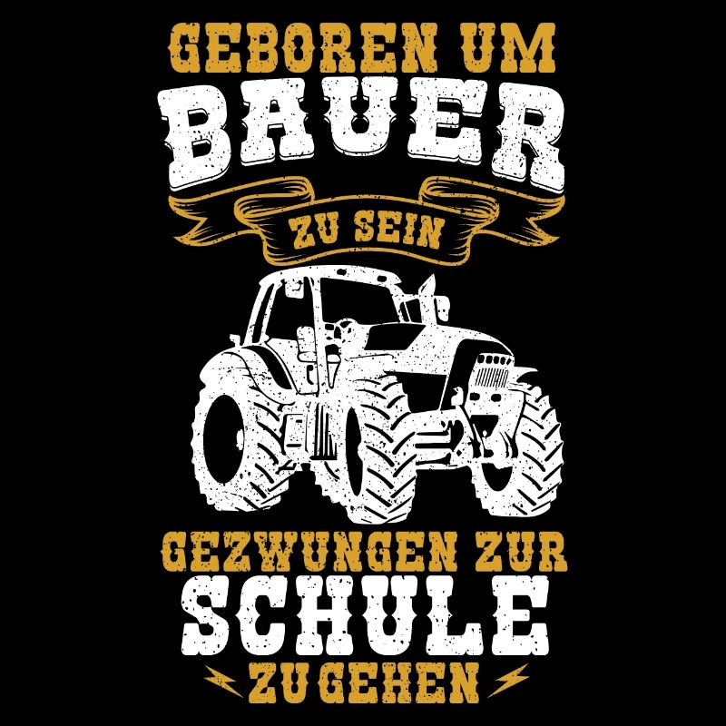 Farming boy tractor saying gift