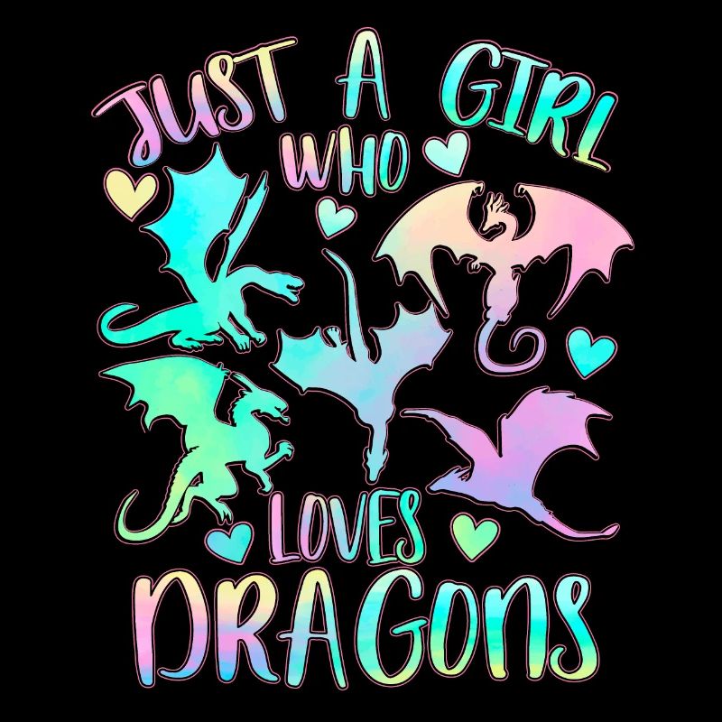 Nur ein Mädchen, das Drachen liebt