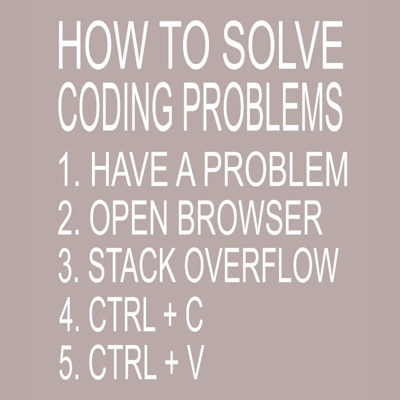 Programmer coder solving computer science problems