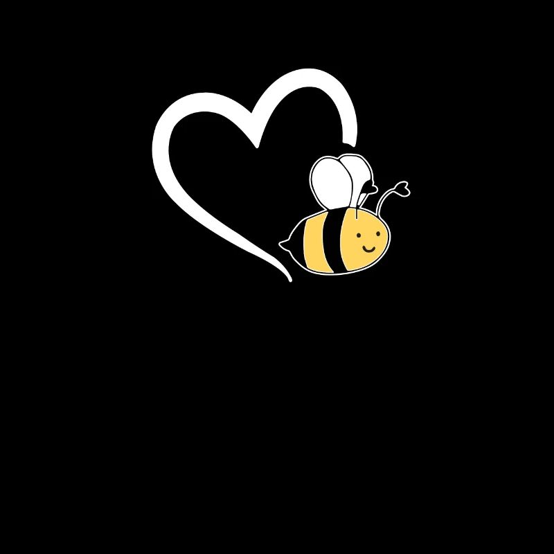 Bees Heart Honeybee Beekeeper Gift