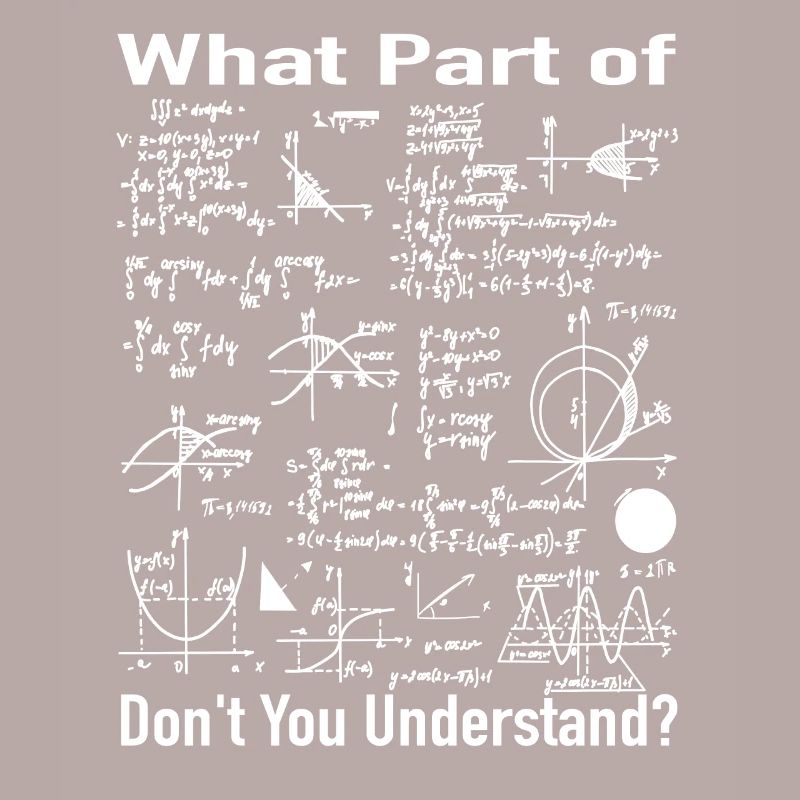 Mathématiques Enseignants Cadeau - Formules de maths