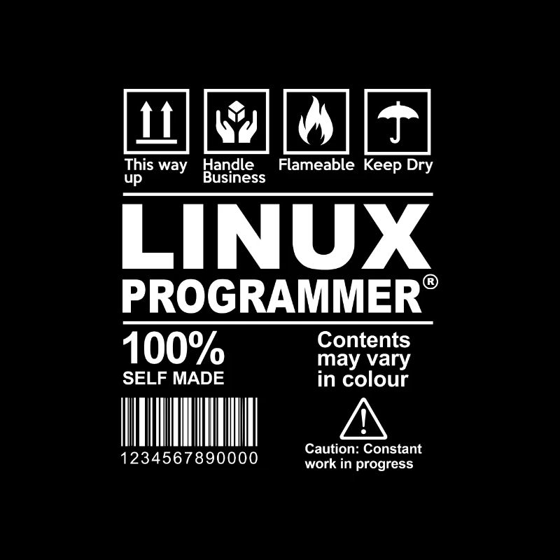Geek Linux programmeur drôle définition
