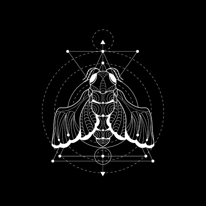 Occult Cicada - Sacred Geometry