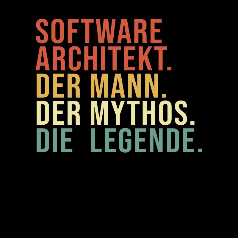 Software Architekt Mann Mythos Legende Software