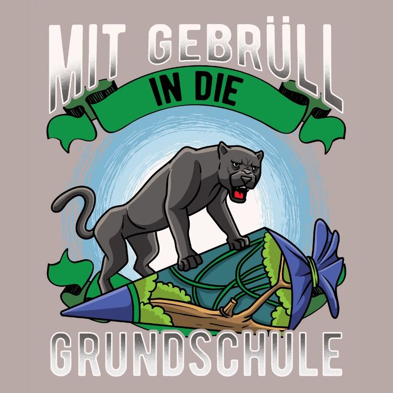 Schulkind Einschulung Panther