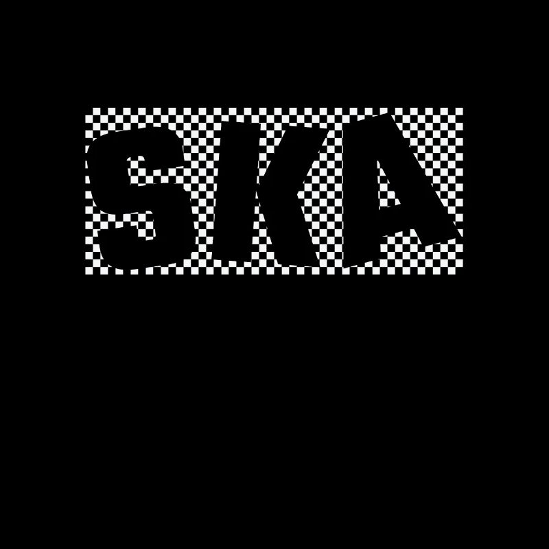 Ska Pattern Old School Jazz Music Style