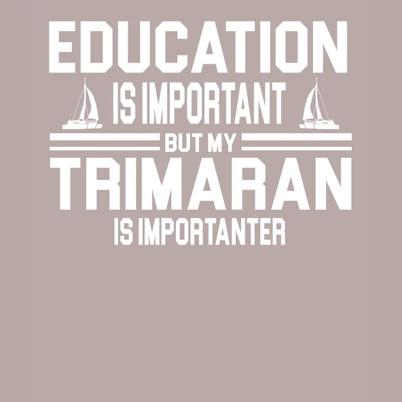 Drôle de trimaran présente une idée pour les capitaines de trimaran