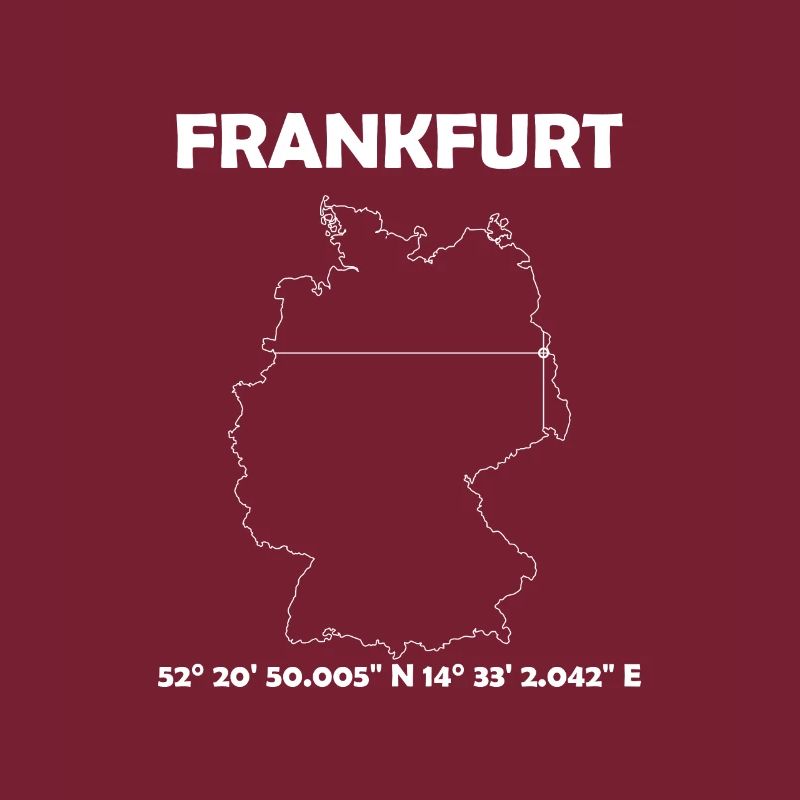 Francfort (Oder) Carte