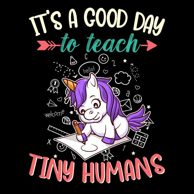 Bonne journée pour enseigner à Tiny Humans Enseignant élémentaire