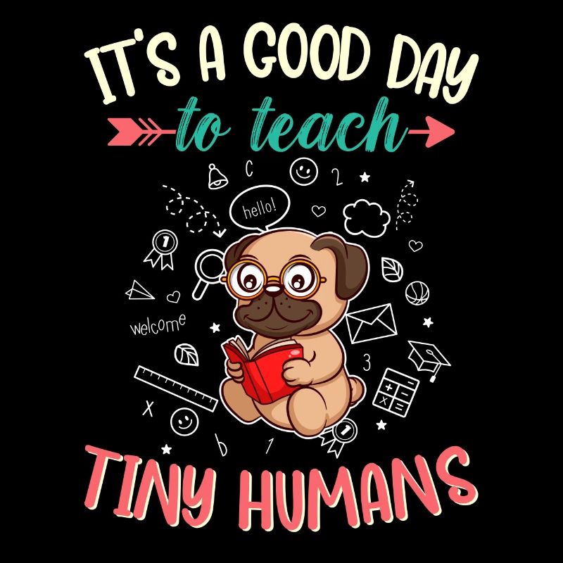 Bonne journée pour enseigner à Tiny Humans Enseignant élémentaire