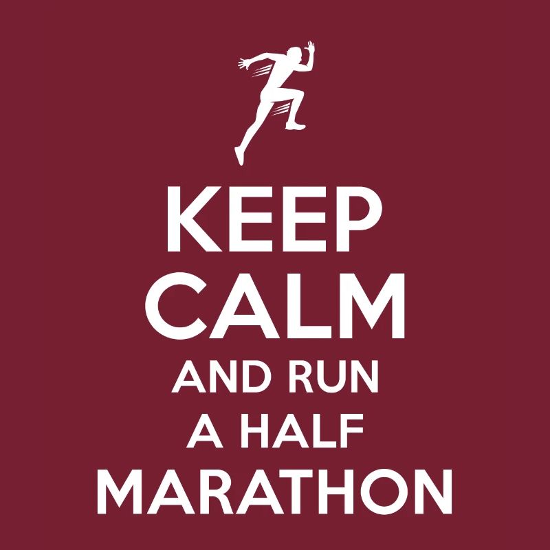 Marathon Spruch Keep Calm