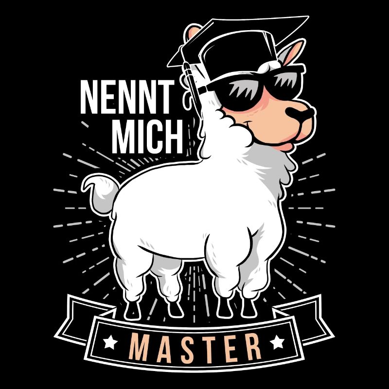 Nennt Mich Master Spruch Für Master Absolvent