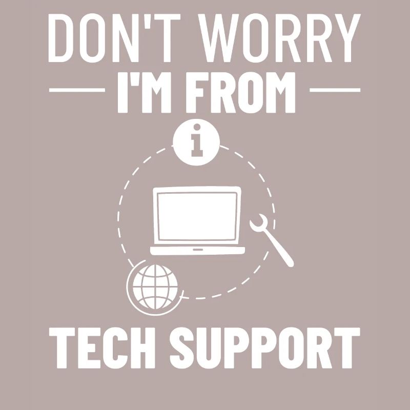 Tech Support IT Technischer Hilfe Helpdesk