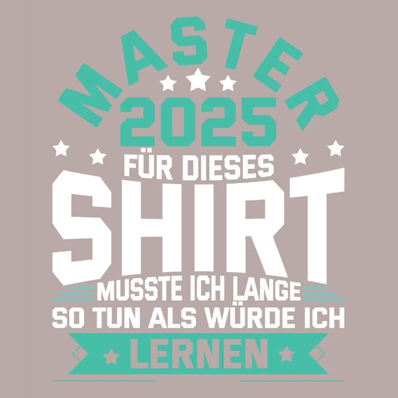 Master 2025 Abschluss Geschenk Studium Absolvent