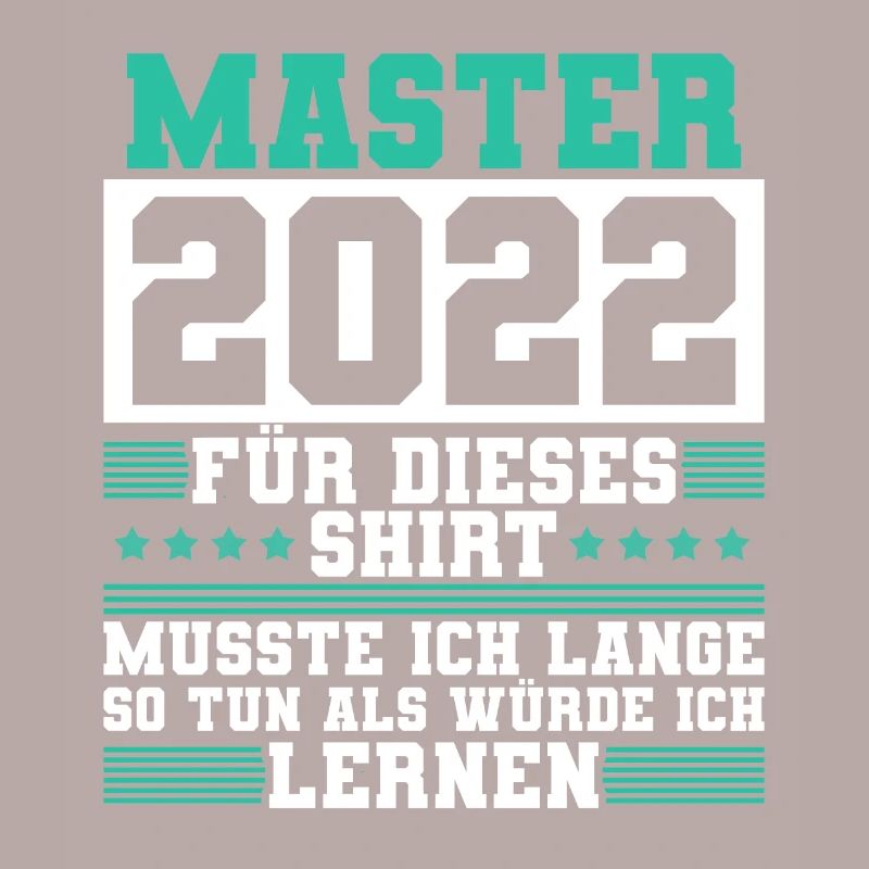 Master 2022 Abschluss Geschenk Studium Absolvent