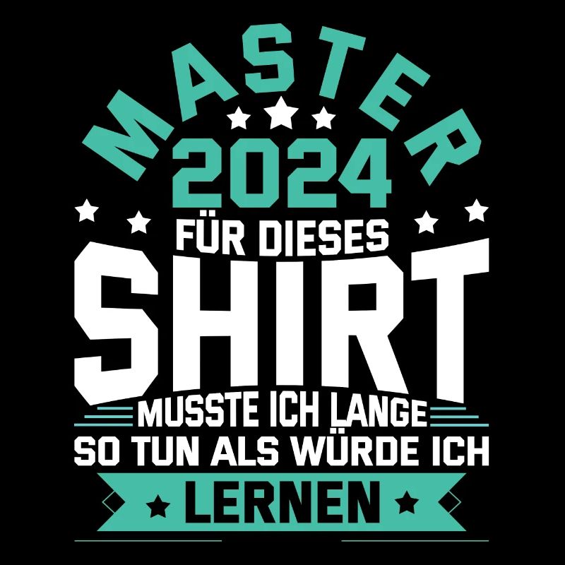 Master 2024 Abschluss Geschenk Studium Absolvent