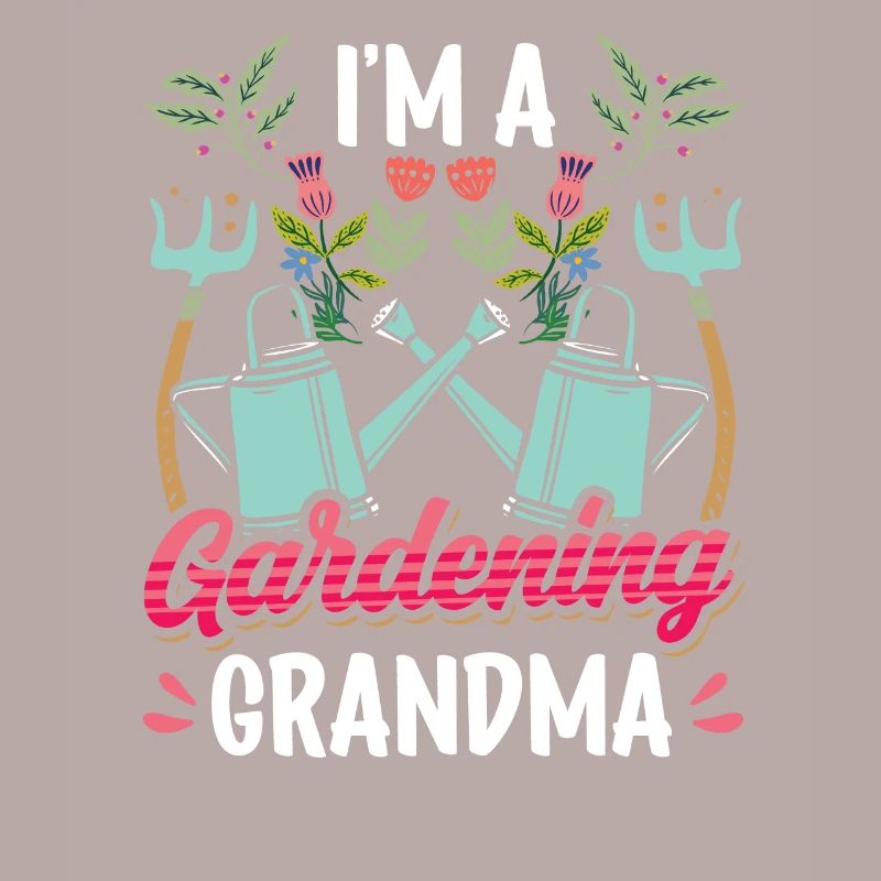 Ich Bin Eine Garten Oma Gärtnerin Großmutter