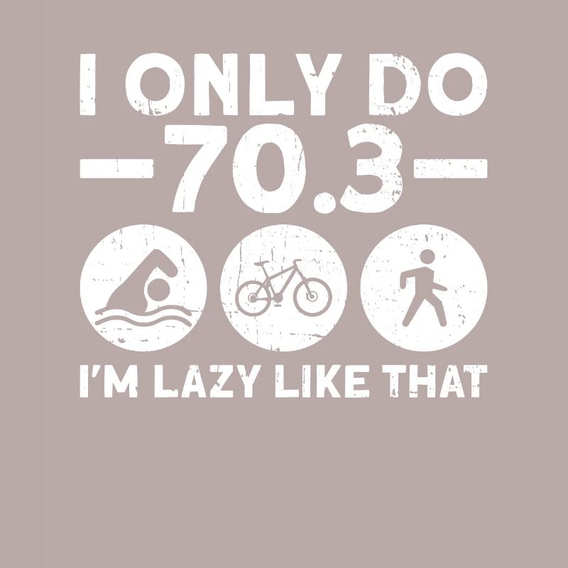 Halb-Triathlon Training Triathlet Lustig