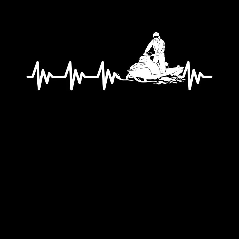 Snowmobile driver Snowmobile Cardiogram