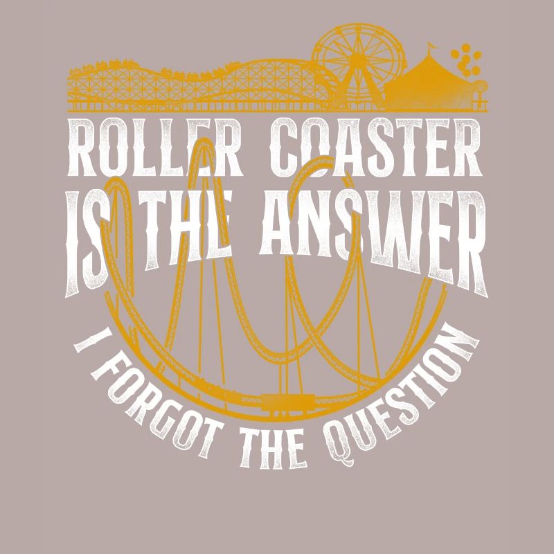 Roller Coaster Vintage Roller