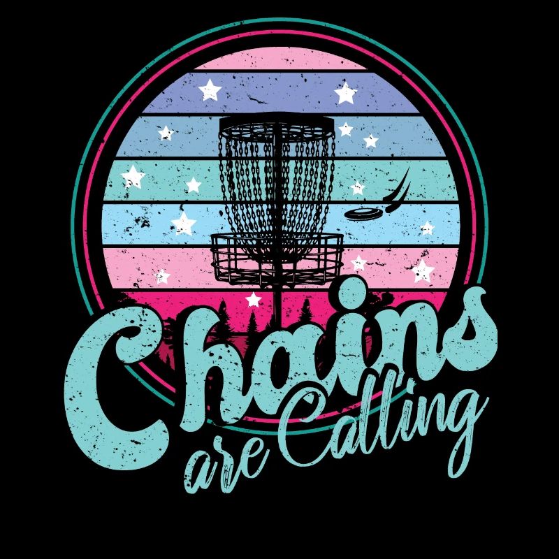Les chaînes rétro Sunset appellent le disc golf