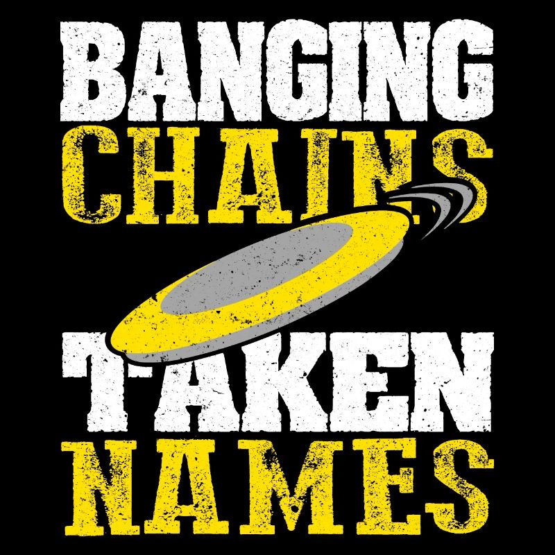 Retro Sunset Banging Chains prend des noms Disc Golf