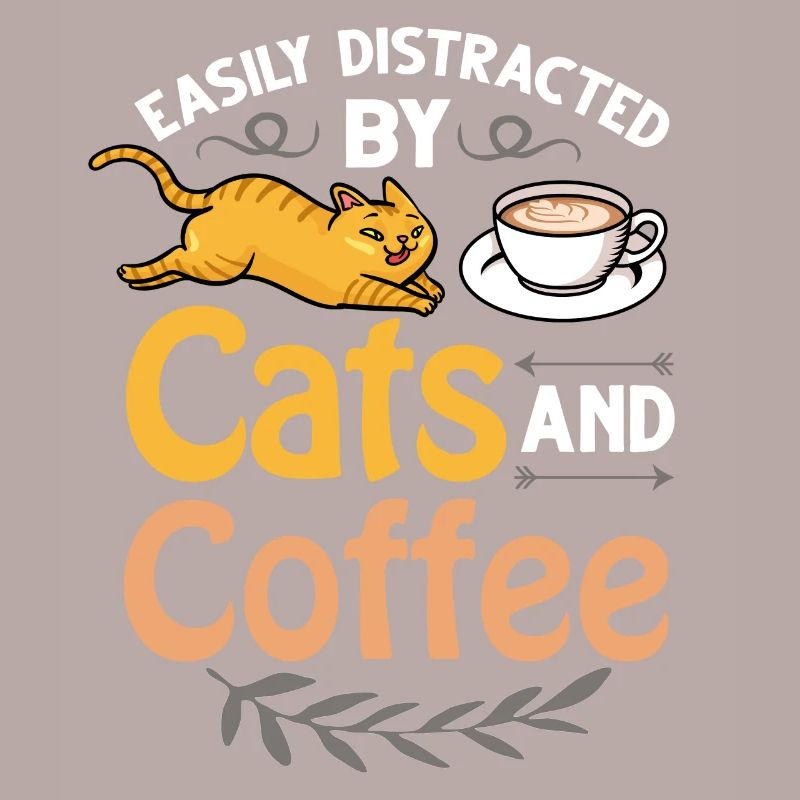 Coffee Cat Machine Kitten Cup Beans