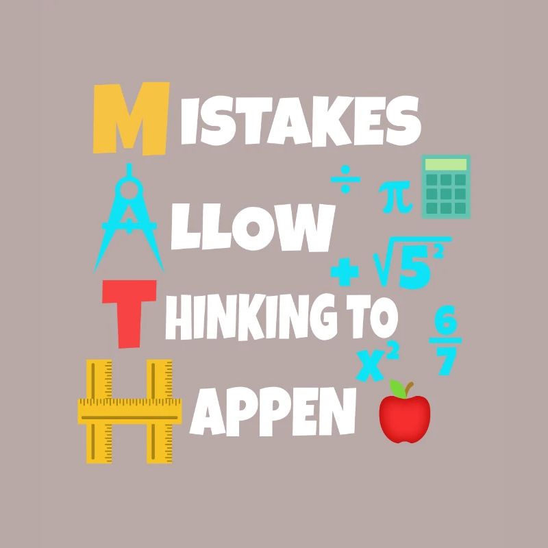 Dear math grow up and solve your own problems