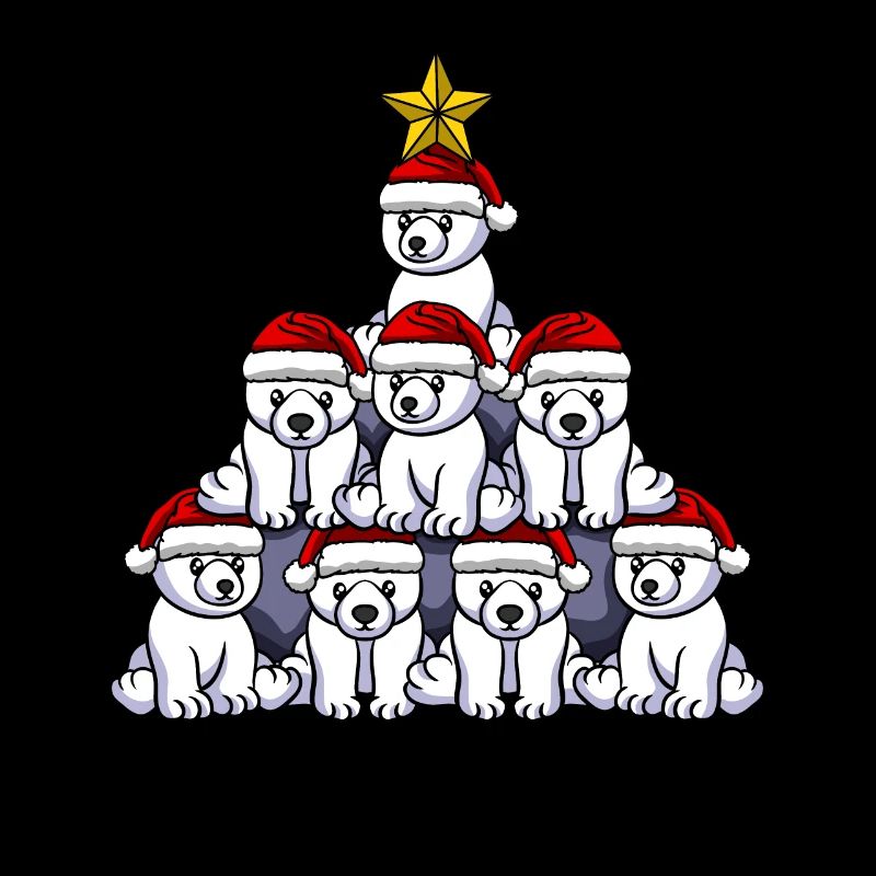 Polar Bear Christmas Tree