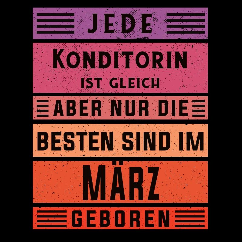 Bäcker Geburtstag März geboren Konditorin