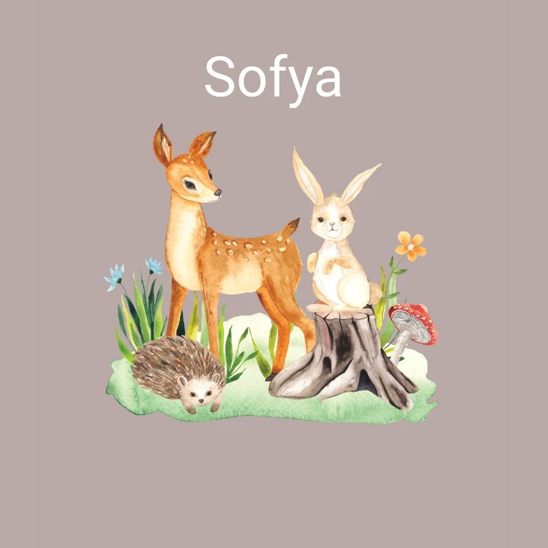 Animal cerf lapin hérisson Sofya