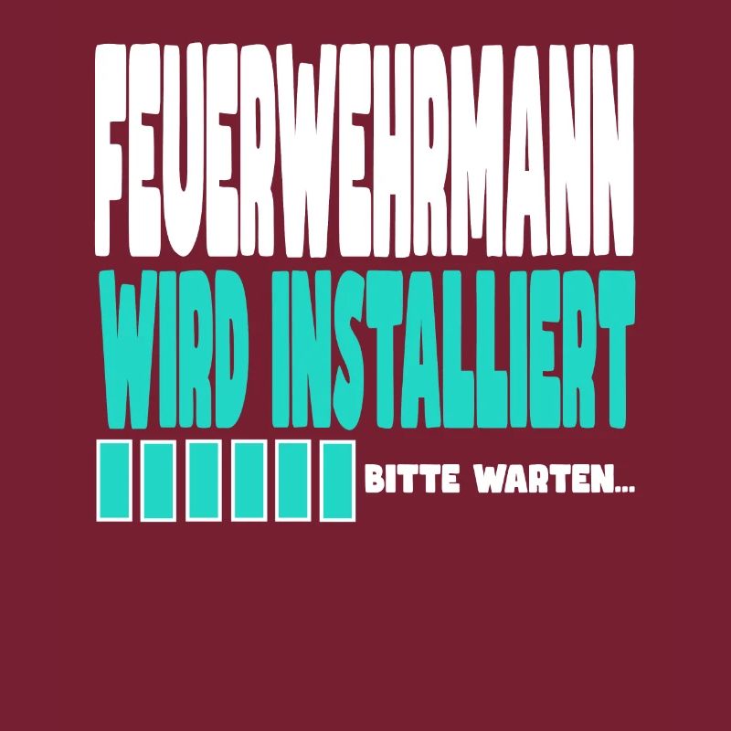 Feuerwehrmann wird installiert