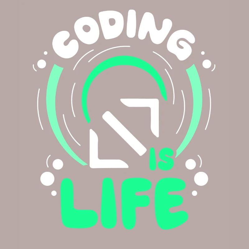 Coding Ist Leben Code Coder Programmierer