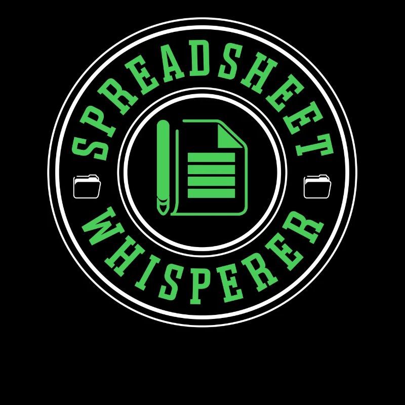 Collègue feuille de calcul Comptable de travail de table