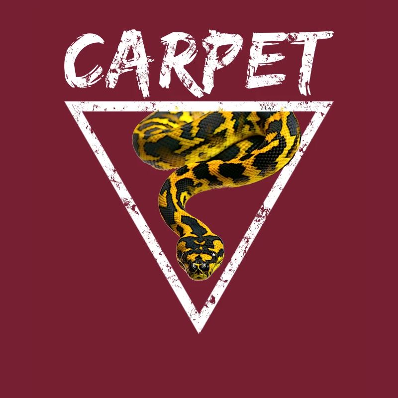 Tapis Python Geometric Snake Owner