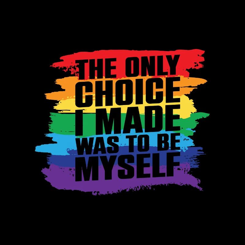LGBT Human Human Rainbow Gift Idea