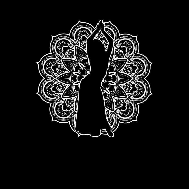 Belly Dancer + Flowers - Belly Dance Dancing