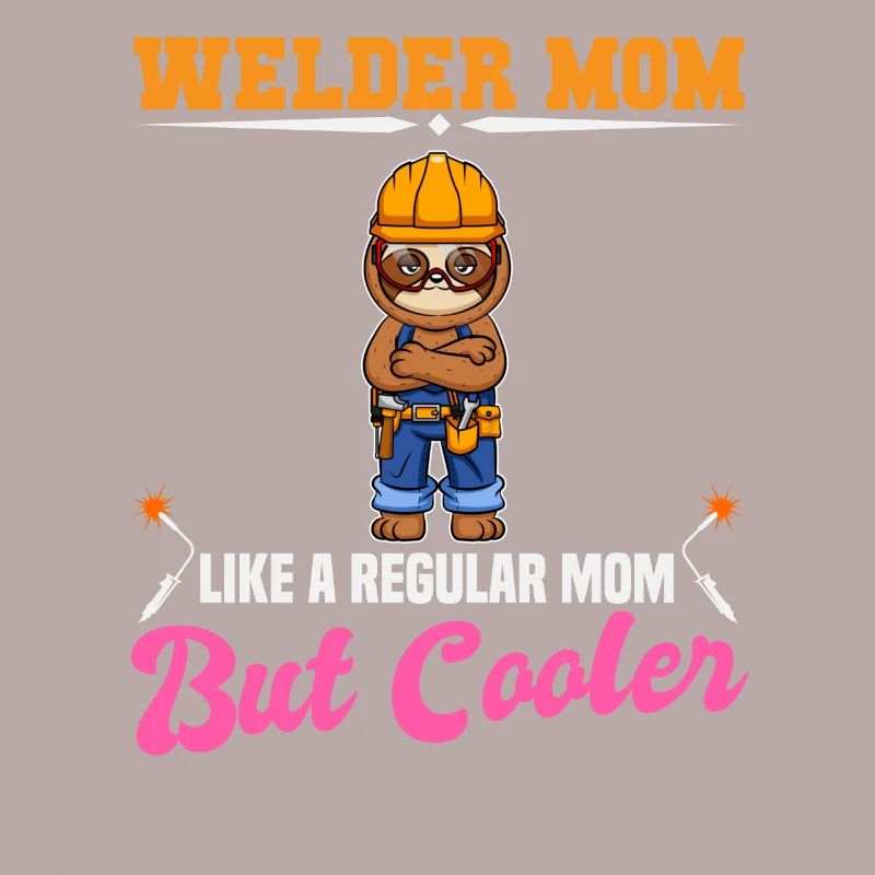 Maman soudeuse comme une maman régulière mais plus cool