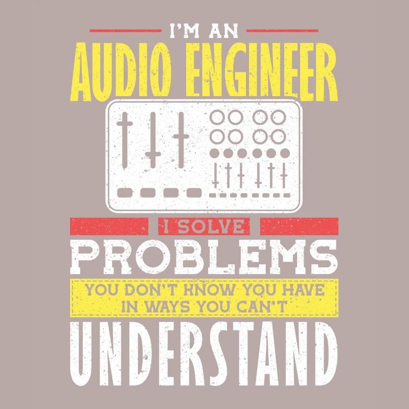Audio Engineer Solve Problem Tontechniker
